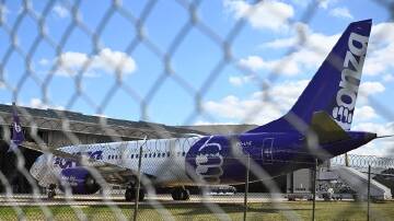 Bonza planes remain grounded as administrators for the airline hold talks with stakeholders. (Joel Carrett/AAP PHOTOS)